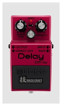 Boss DM-2W Waza Craft Pedale Bucket Brigade Analog Delay
