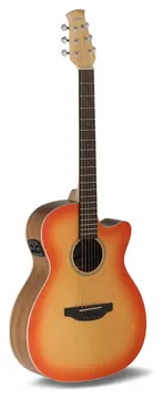 Applause Jump OM Electro CW Honey Burst