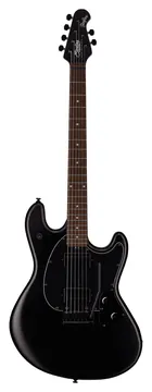 Sterling Stingray Gitarre Stealth Schwarz
