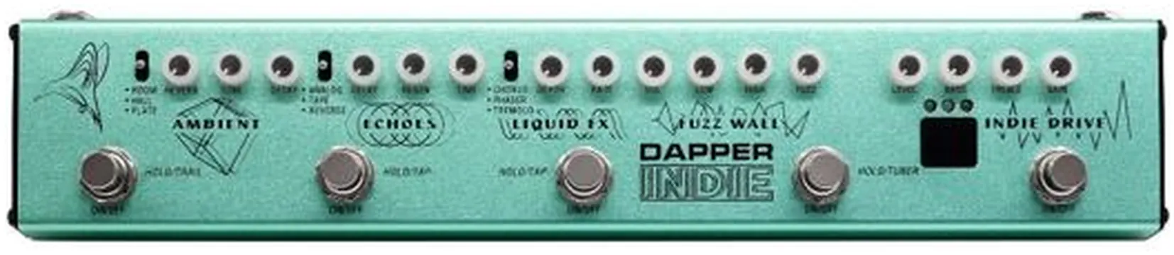 Valeton Dapper Indie Multieffektgerät