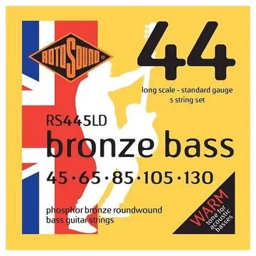 Rotosound RS445LD Bronzebass Saiten für 5-Saiter Akustikbass