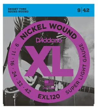 D'Addario EXL120 D'addario Corde Elettrica