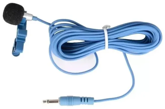 Yoga Microfone Condensador de Lapela Yoga EM-3 Mini Tie Cip