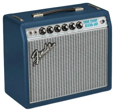 Fender Limited Edition 68 Custom Vibro Champ Reverb Navy Blue