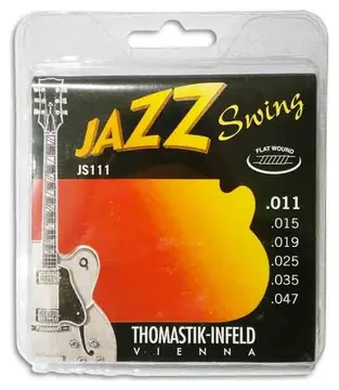 Jogo de Cordas Thomastik JS111 011 Jazz Swing Guitarra Elétrica