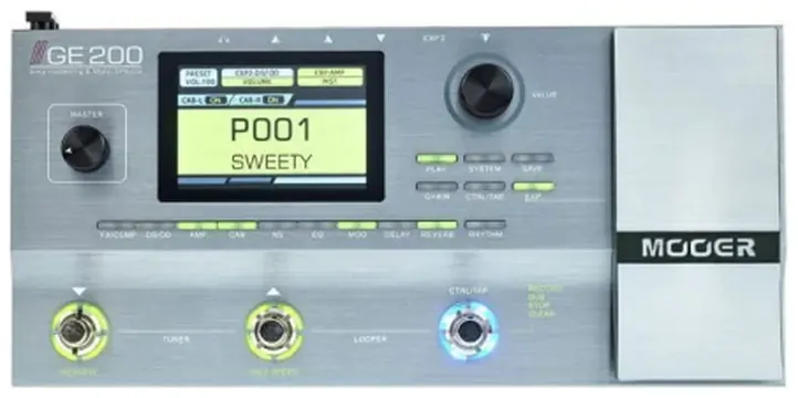 Mooer Pedaleira Mooer GE200
