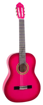 Valencia VC104 Classical Guitar | Full Size | Pink Sunburst