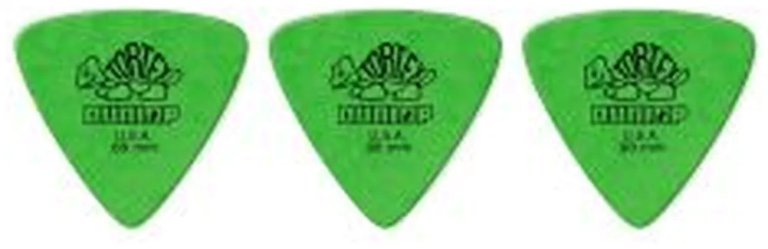 Blister plettri Dunlop 431P.88 Tortex triangle 6pz 88mm
