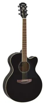 Yamaha Cordas Em Aço Cpx 600 Preto Yamaha