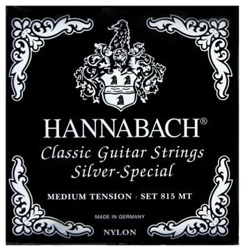 Hannabach Corde per Chitarra Classica Serie 815 Medium Tension Silver Special