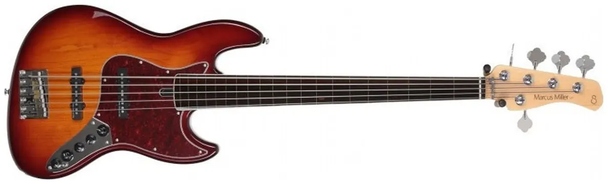 Marcus Miller S.Ash 5c Fretless TS Tobacco Sunburst