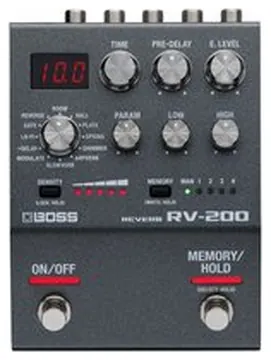 Boss RV-200 200 Series Reverb Pedal