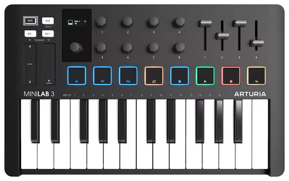 Arturia MiniLab 3 BK