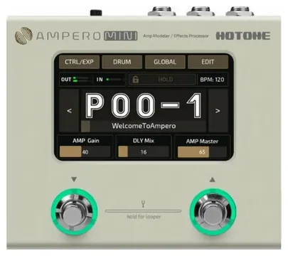 Hotone Ampero Mini Vanilla Multieffektgerät