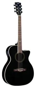 Eko NXT A100CE See Through Black Chitarra acustica elettrificata