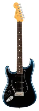 Fender American Professional II Stratocaster Gaucher touche palissandre Dark Night