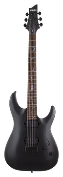 Schecter Damien 6 Satijnzwart