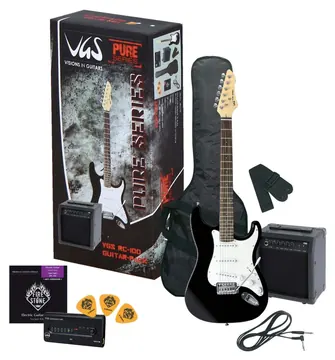 VGS E-Gitaar Rc-100 Guitar Pack Zwart