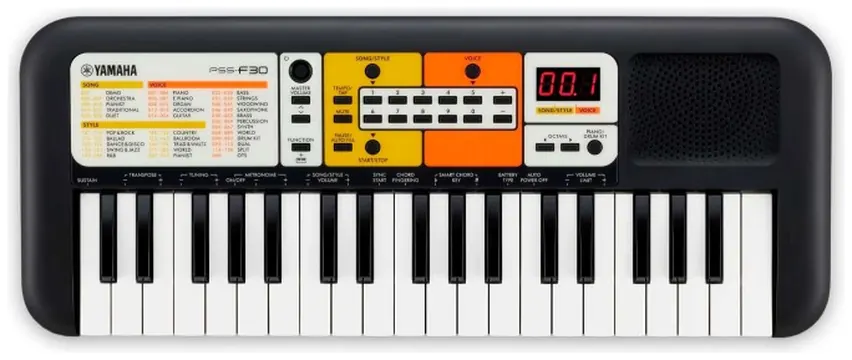 Teclado Yamaha PSS F30 37 Teclas Preto