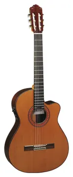 Almansa Classic Almansa 435CW Nature Cutawy Chitarra Classica Preamplificata Natural