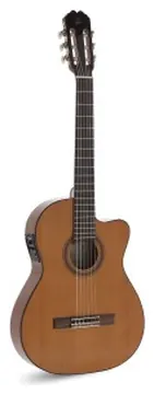 Admira ADM0540ECTF GUITARRA MALAGA ELECTRIFICADA CUTAWAY CUERPO ESTRECHO FISHMAN CONSERVATORIO