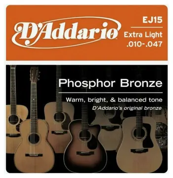 D'addario EJ15 extra light 10-47