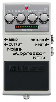 BOSS NS-1X | Noise suppressor with MDP | Guitar or Bass