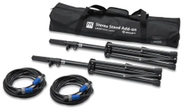 Hk Audio SHK PACKSTKM-N600 Nano 600 - Sac 2 stands K&M 2 câbles