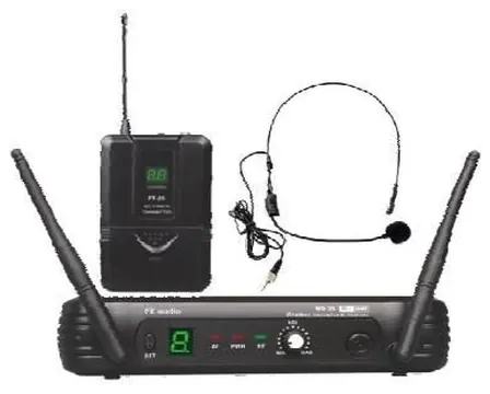 Microfone Sem Fios EK WR25H UHF