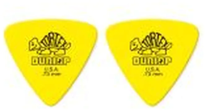 Blister plettri Dunlop 431P.73 Tortex triangle 6pz 73mm
