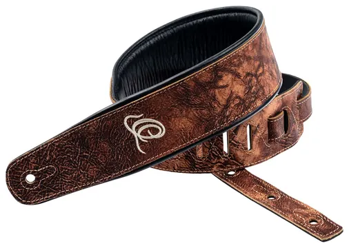 Ortega OSCL-2 Chestnut Tree Gitarrengurt aus Echtleder