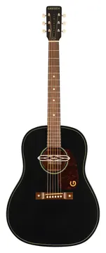 Gretsch Dreadnought Deltoluxe Signature Jim Dandy WN Black Top - Reconditionné