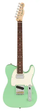 Fender american performer telecaster hum rw satin surf green chitarra elettrica
