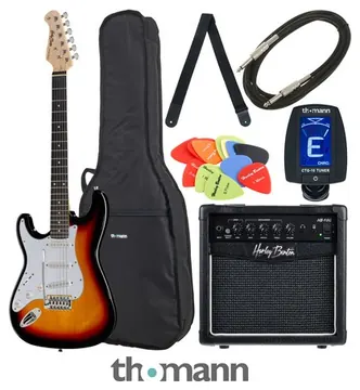 Harley Benton ST-20LH SB Bundle