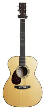 Martin Custom Shop North Street Edition OM-28L Herringbone Wild Grain East Indian Rosewood Left Handed