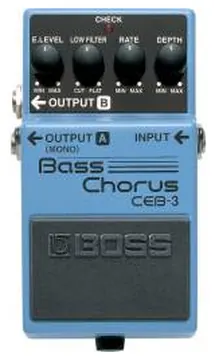Boss Pedale D'effet Boss CEB-3 Bass Chorus