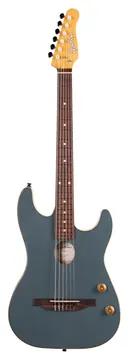 Godin G-tour Nylon Limited Arctik Blue Livrée En Housse