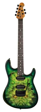 Music Man Cutlass HH Trem modello firmato da Jason Richardson a 6 corde Kokiri Forest