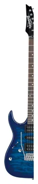 Ibanez GRX70QAL Transparent Blues Burst Left Handed
