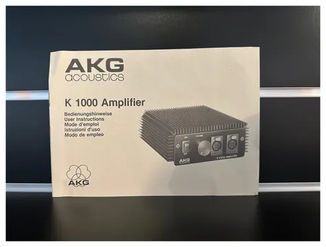 AKG Acoustics - K1000 Verstärker (Unbenutzter Artikel - New Old Stock)