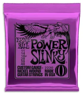 Jogo de Cordas Ernie Ball 2220 011 a 048 para Guitarra Elétrica