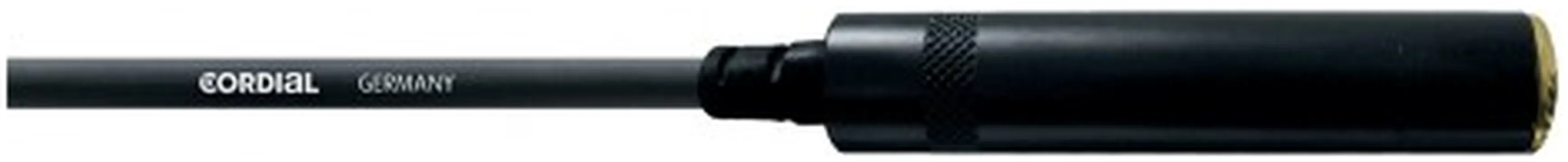 Cordial CFM10VK Câble Intro Jack Stéréo M./Jack F. - 10M