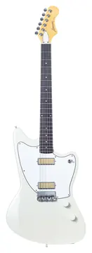 Harmony Standard Series Silhouette Electric Guitar w/Case, RW FB, Pearl White