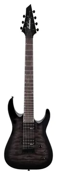 Jackson JS Series Dinky Arch Top JS22Q-7 DKA Hardtail Transparent Black Burst Amaranth Fingerboard
