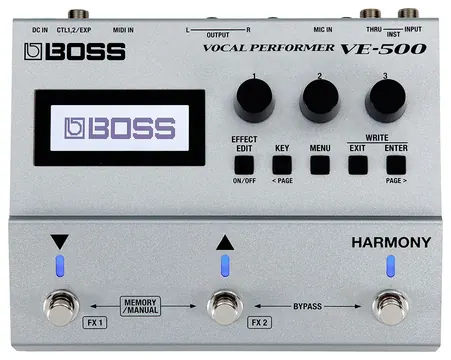 Boss Pedal Boss VE-500 P/ Voz Multi Efeitos