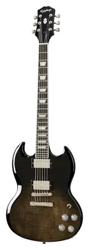 Epiphone Sg Modern Figured Trans Black Fade Chitarra Elettrica