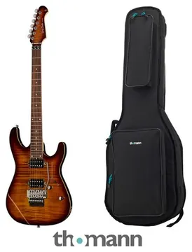 Harley Benton Fusion-III HH FR EB FBB Bundle