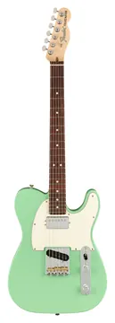 Fender American Performer Telecaster Hum RW Satin Surf Green
