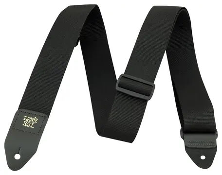Ernie Ball 4034 Guitar Strap schwarz Gitarrengurt, Polypro, schwarz, 36 StÃ¼ck