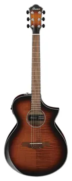 Ibanez AEWC400AMS Amber Sunburst High Gloss Westerngitaar met Element